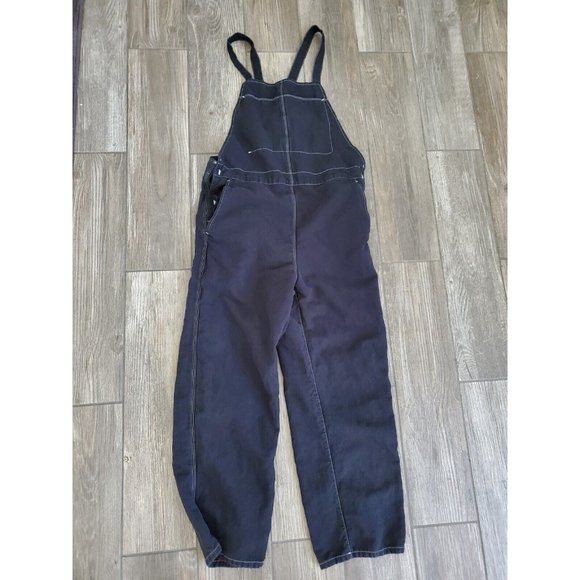 pomme de terre Pants - Pomme De Terre Navy Cotton Blend Overalls No Size- Small?